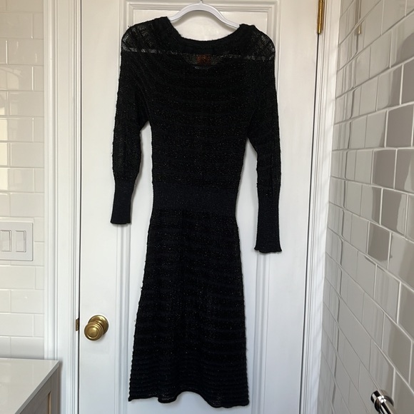 Tory Burch Knit Dress with Black Lurex thread - Picture 5 of 6